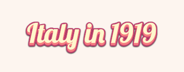 Italy in 1919