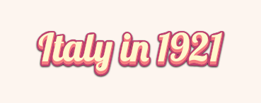 Italy in 1921